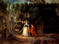 Rubens in seinem Garten mit Helena Fourment Barock Peter Paul Rubens